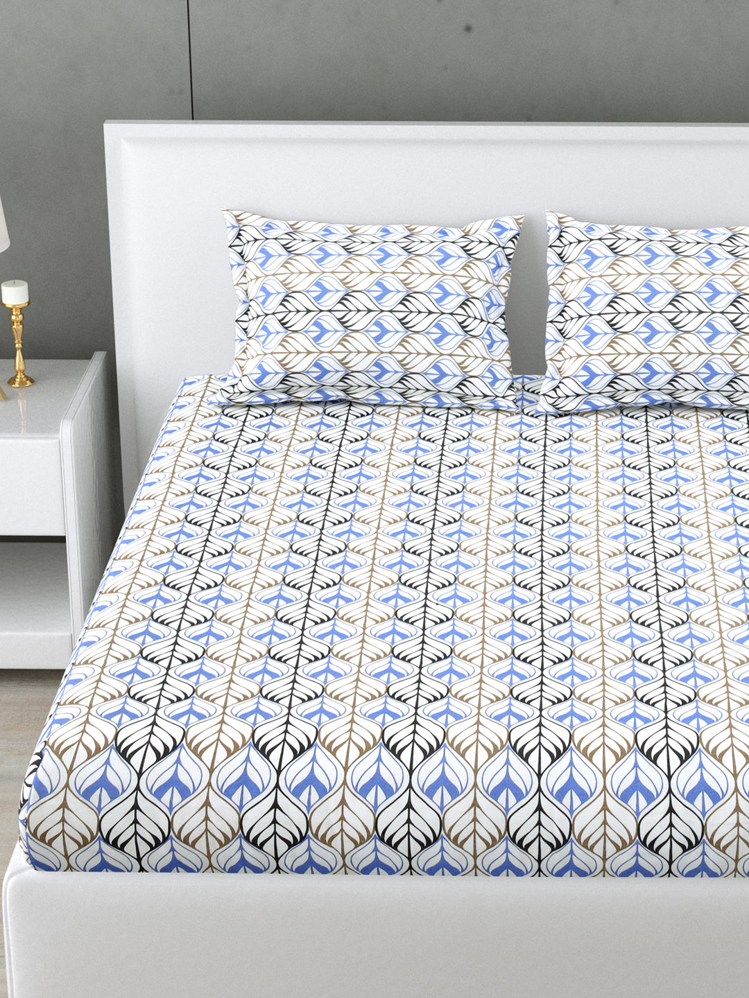 Calis 160 TC Cotton Bedsheet Set