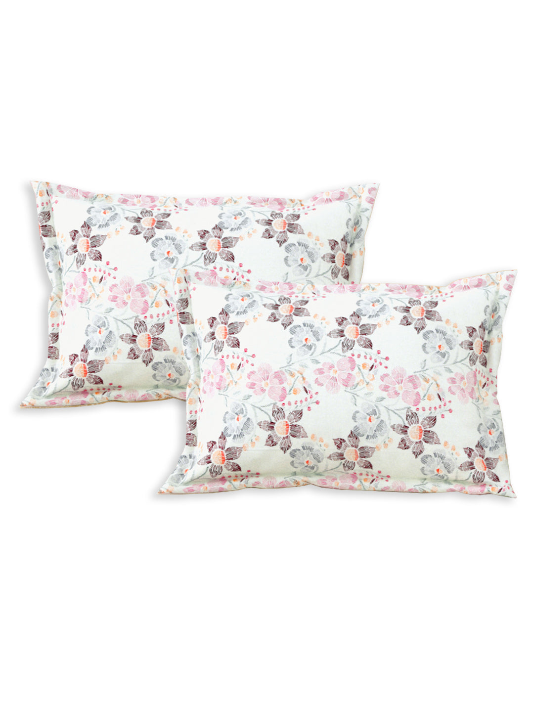 Florazure 160 TC Cotton Bedsheet Set