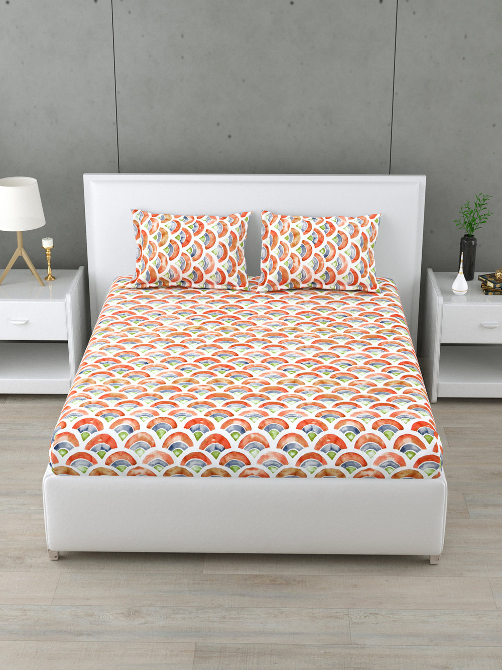 Orlym 160 TC Cotton Bedsheet Set