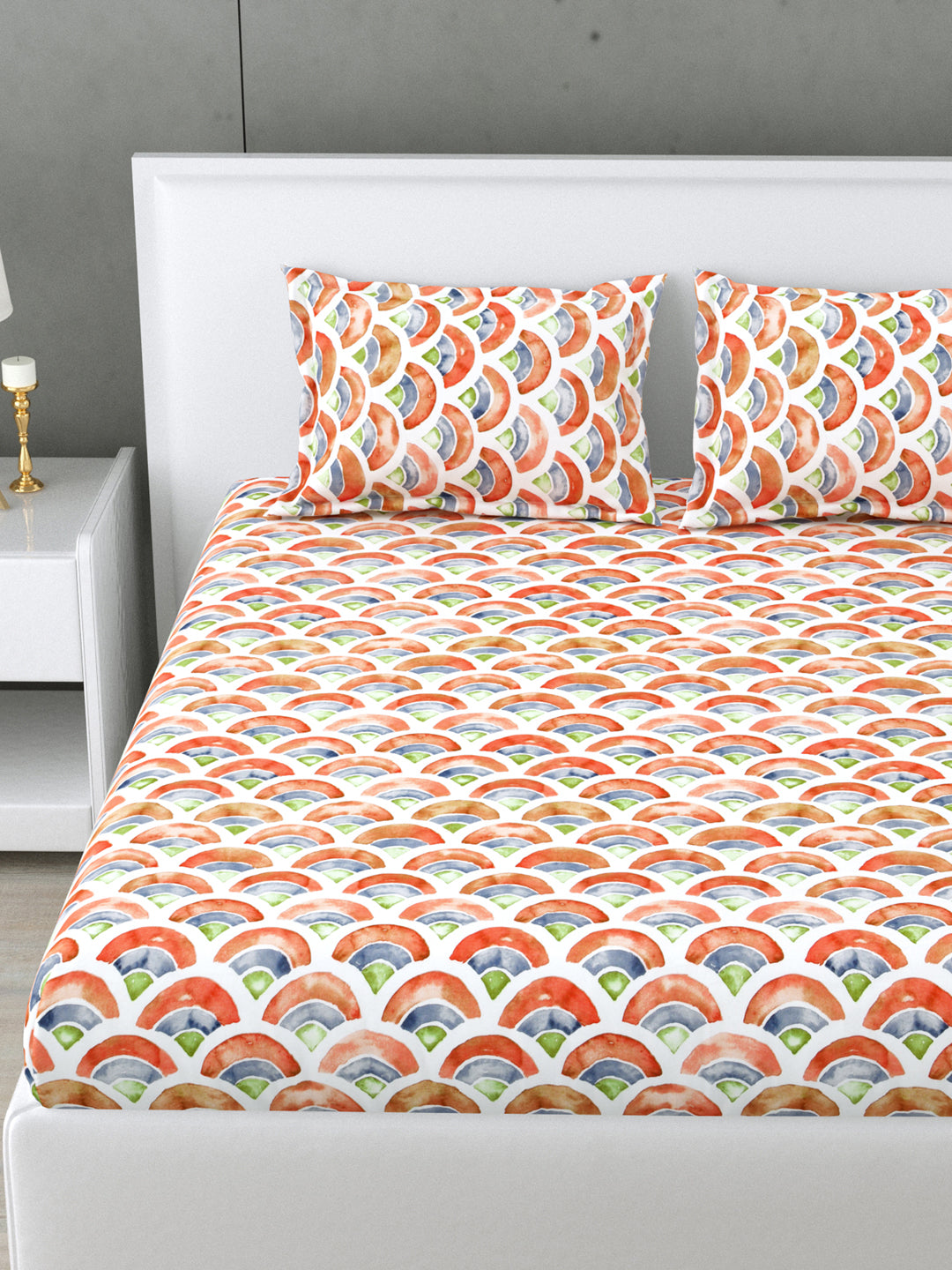 Orlym 160 TC Cotton Bedsheet Set