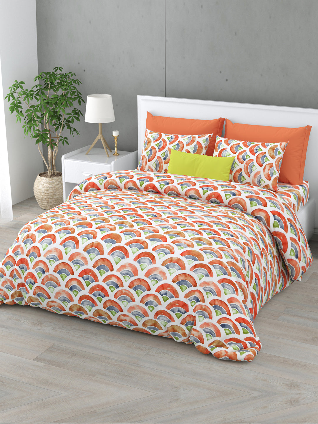 Orlym 160 TC Cotton Bedsheet Set