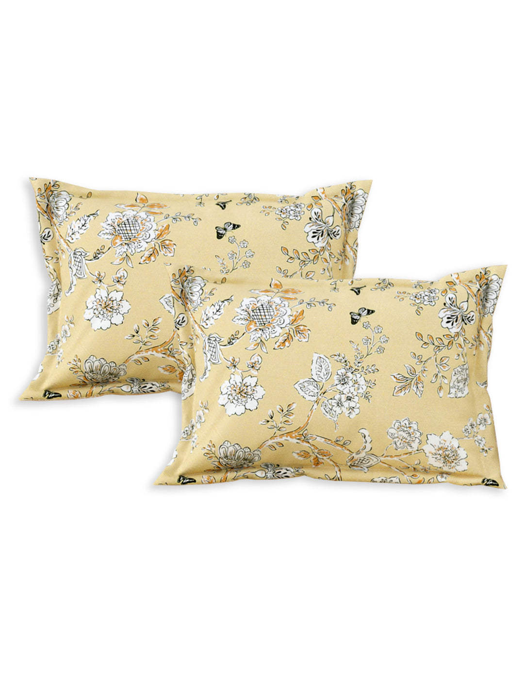 Autumn Garden 160 TC Cotton Bedsheet Set