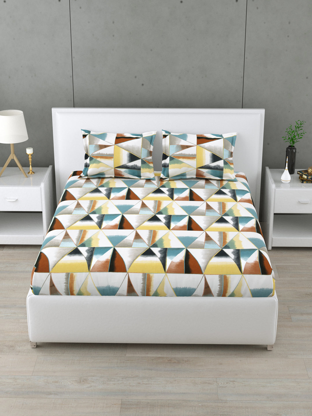 Aztrix 160 TC Cotton Bedsheet Set