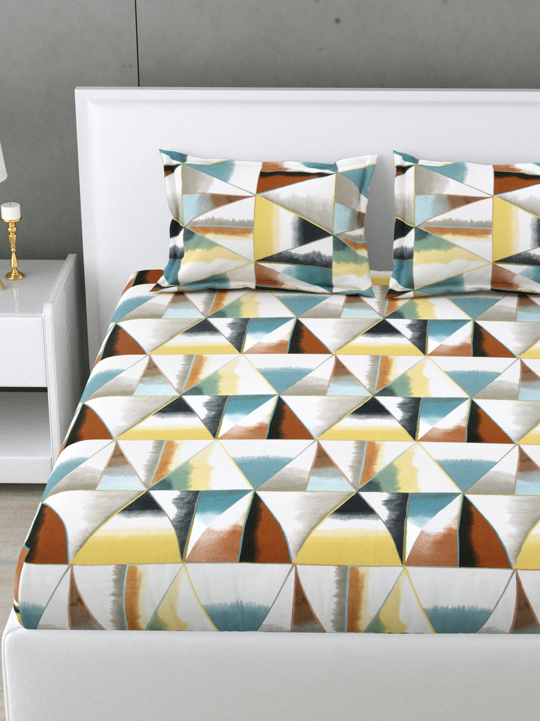 Aztrix 160 TC Cotton Bedsheet Set