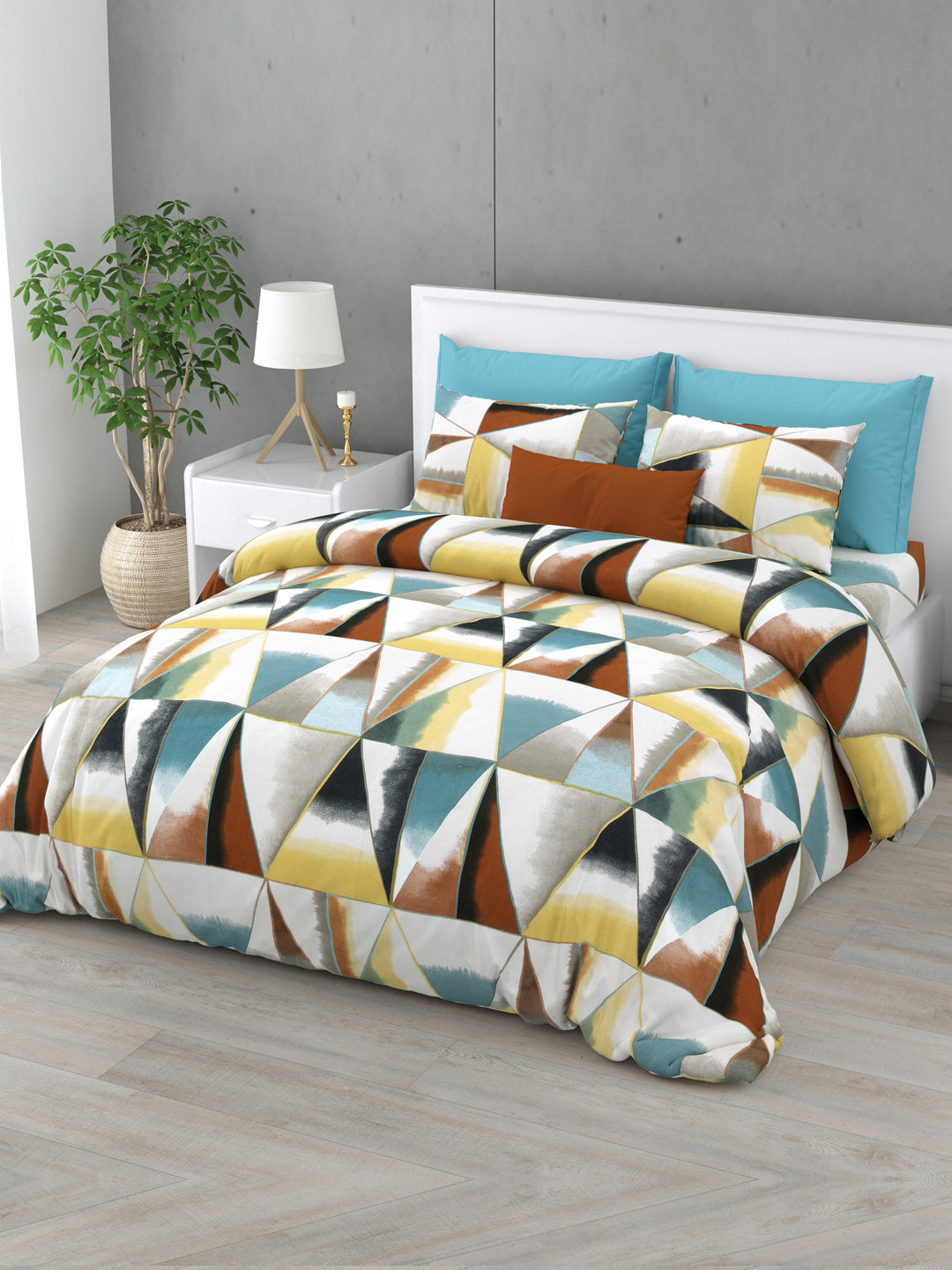Aztrix 160 TC Cotton Bedsheet Set