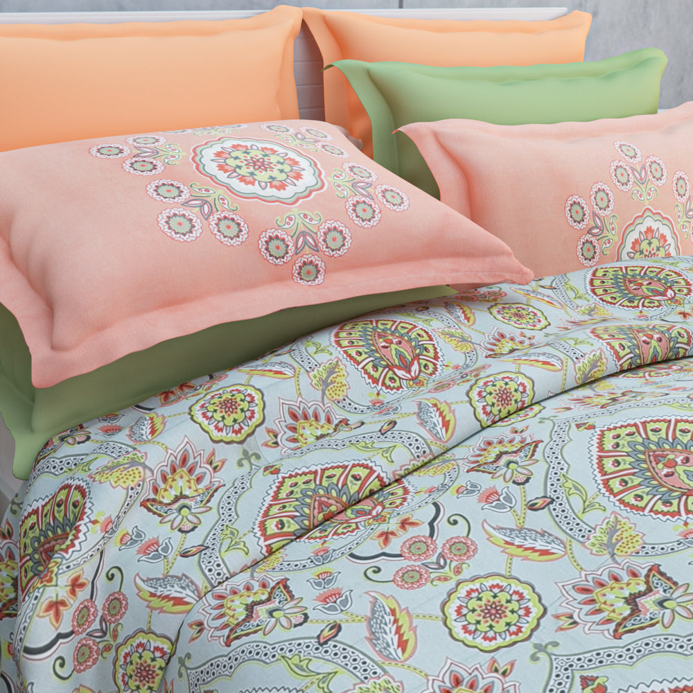 Selira 210 TC Cotton Bedsheet Set - Ivory
