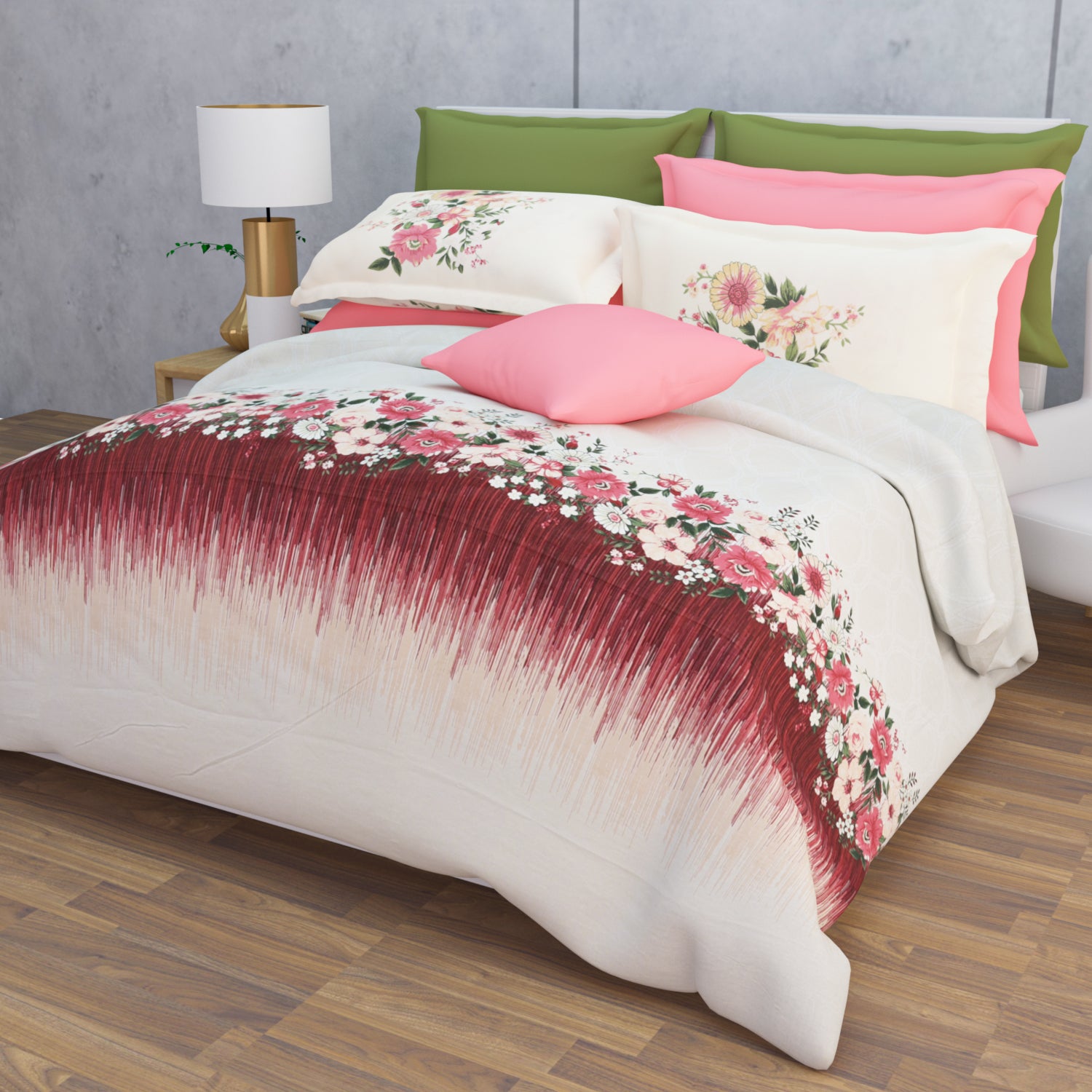 Marlowe 210 TC Cotton Bedsheet Set