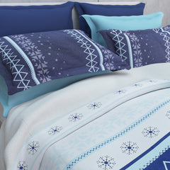 Tessaro 210 TC Cotton Bedsheet Set - Blue