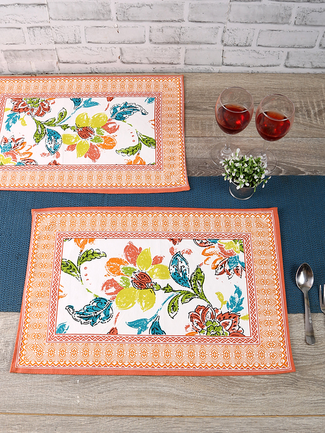 Chitrika Table Linen Collection - Set of 6 Placemats