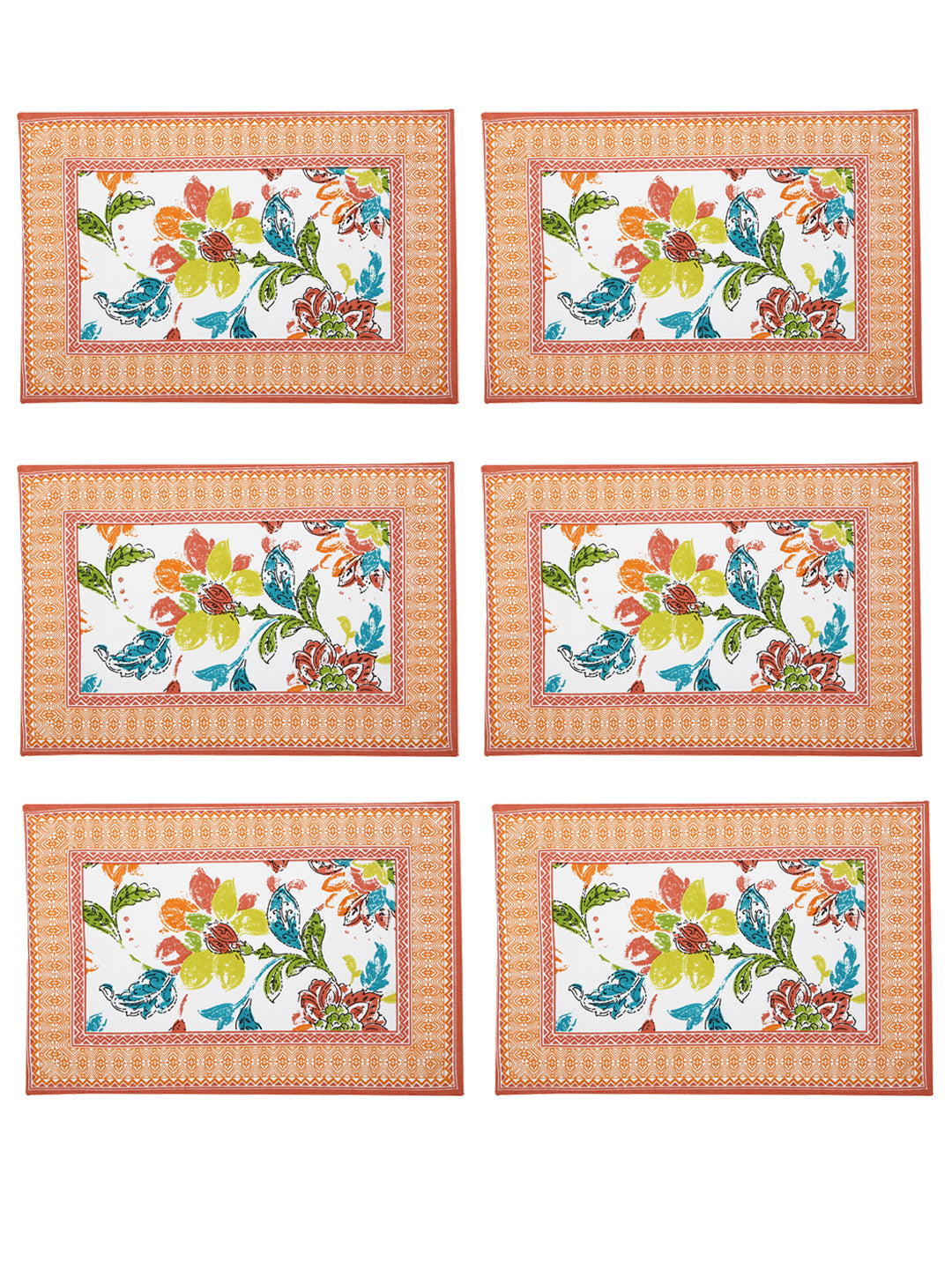 Chitrika Table Linen Collection - Set of 6 Placemats