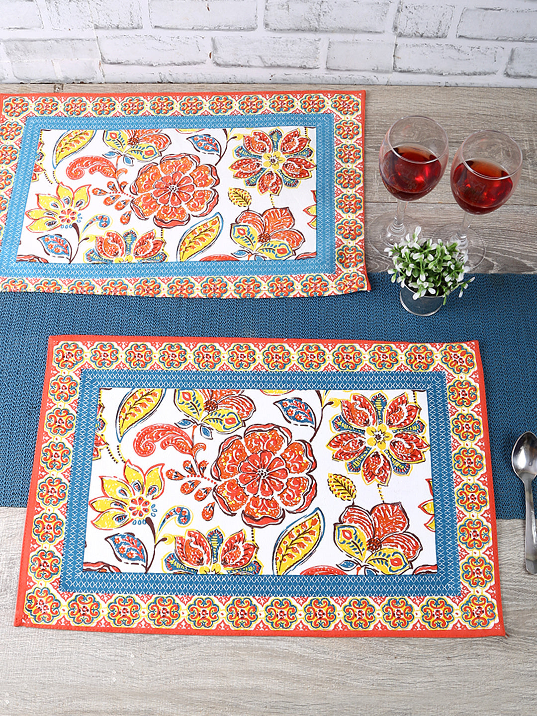 Chitrika Table Linen Collection - Set of 6 Placemats