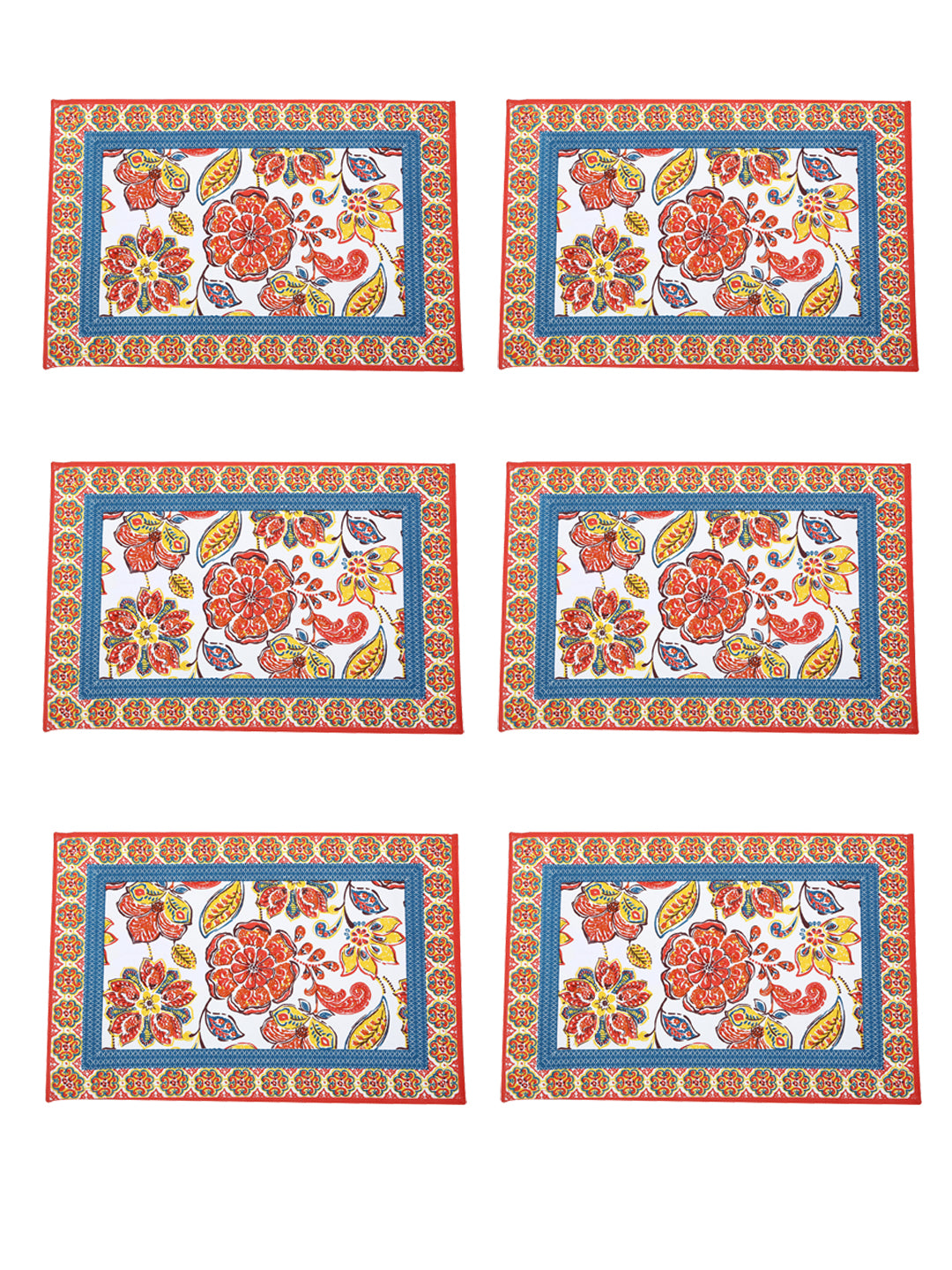 Chitrika Table Linen Collection - Set of 6 Placemats