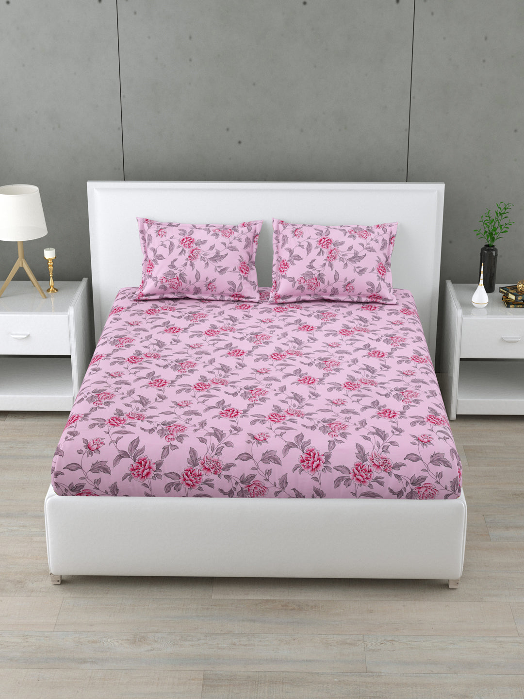 Vibgyor Collection 300 TC Bedsheet Set