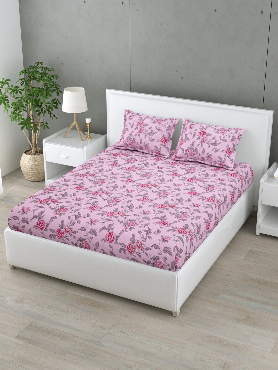 Vibgyor Collection 300 TC Bedsheet Set