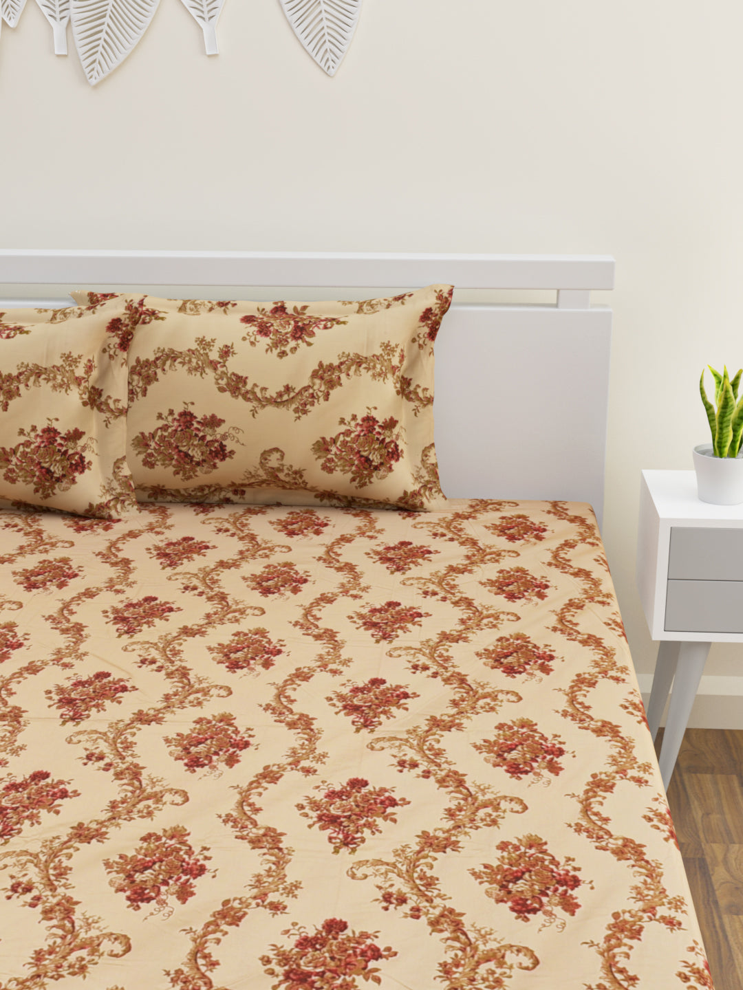Vibgyor Collection 300 TC Bedsheet Set