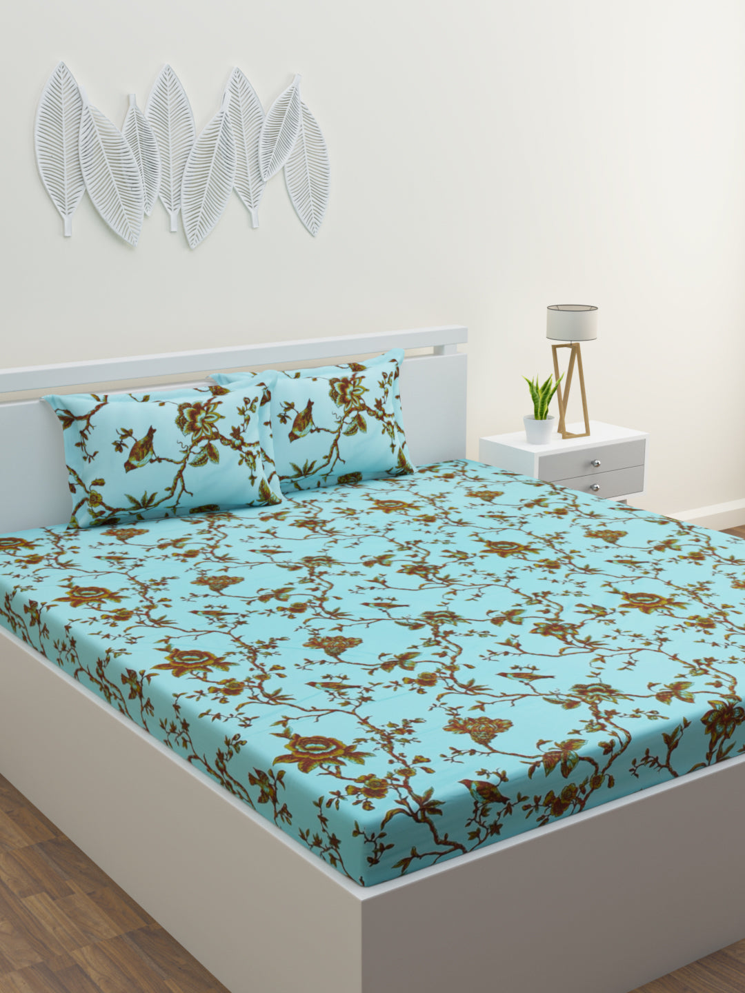 Vibgyor Collection 300 TC Bedsheet Set