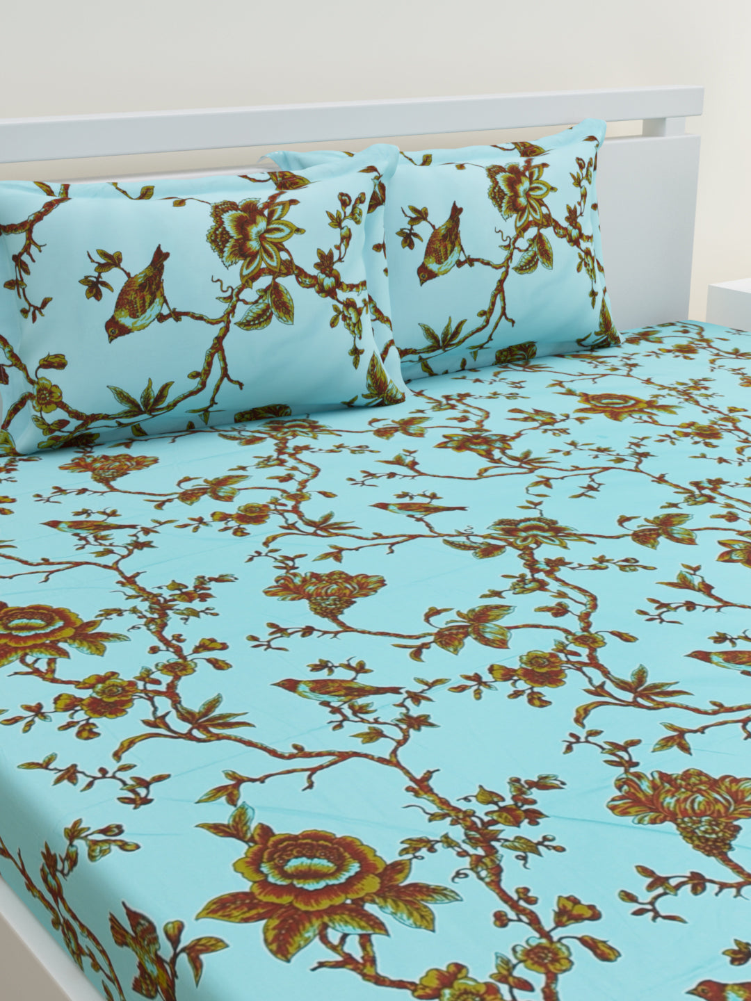 Vibgyor Collection 300 TC Bedsheet Set