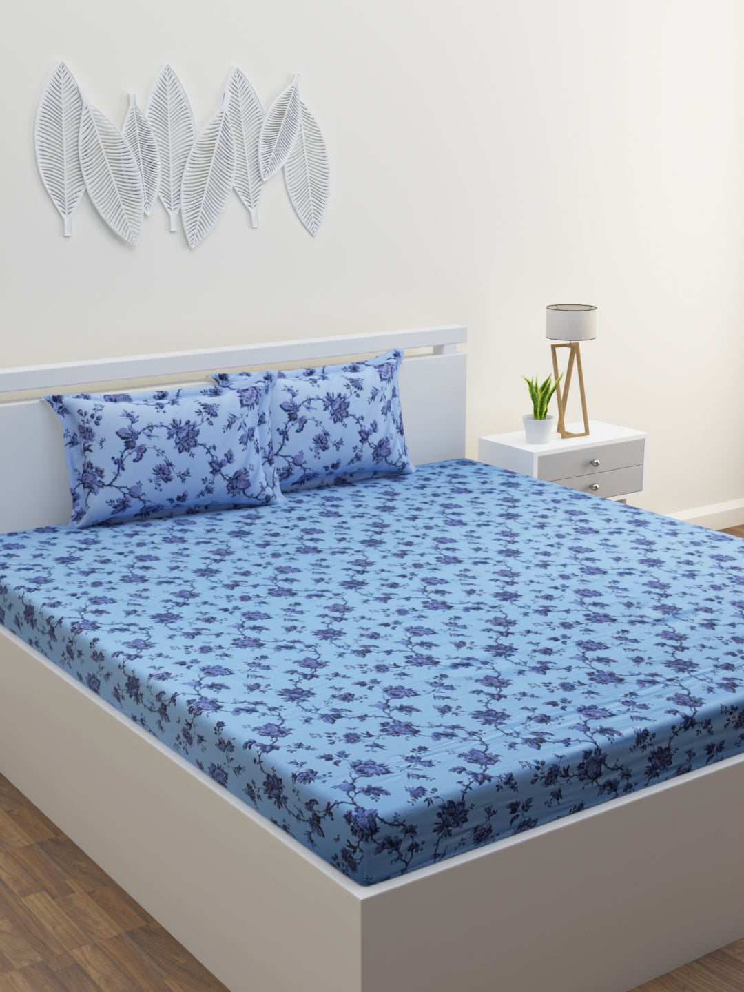 Vibgyor Collection 300 TC Bedsheet Set