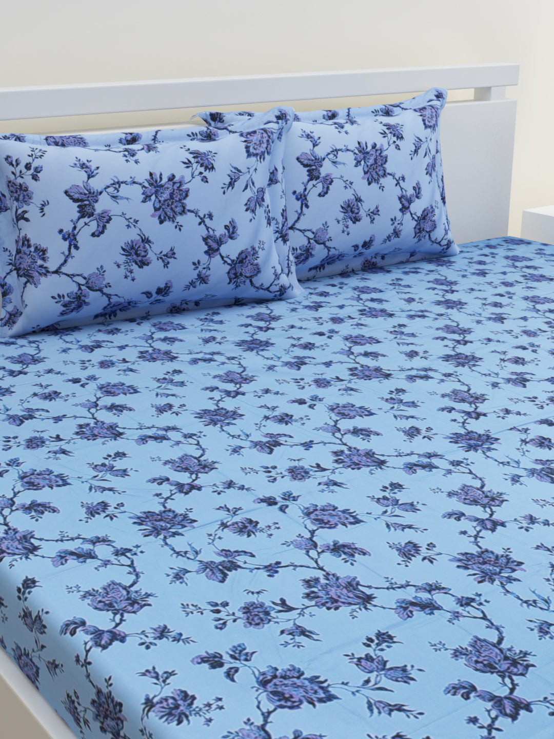Vibgyor Collection 300 TC Bedsheet Set