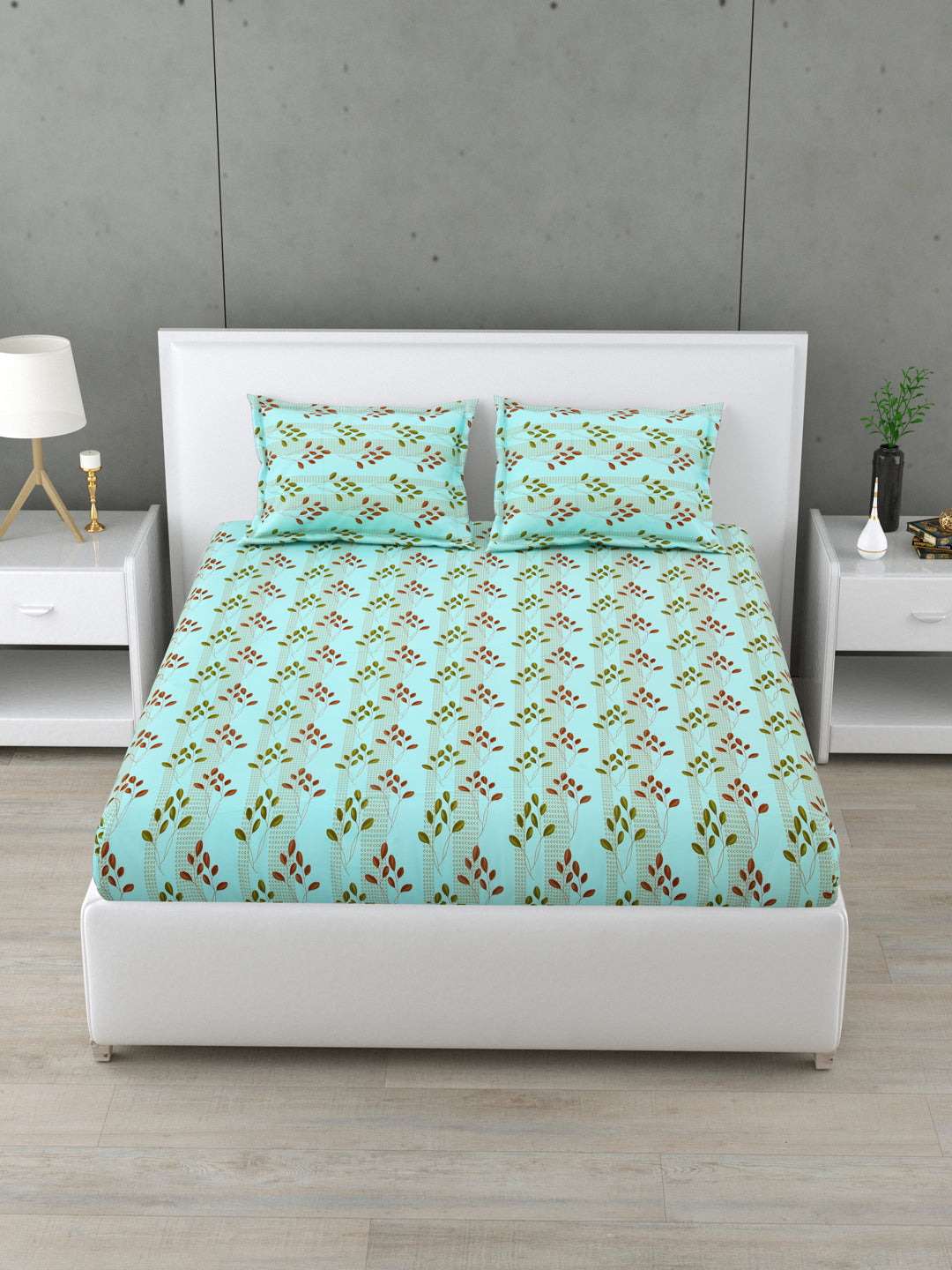 Vibgyor Collection 300 TC Bedsheet Set