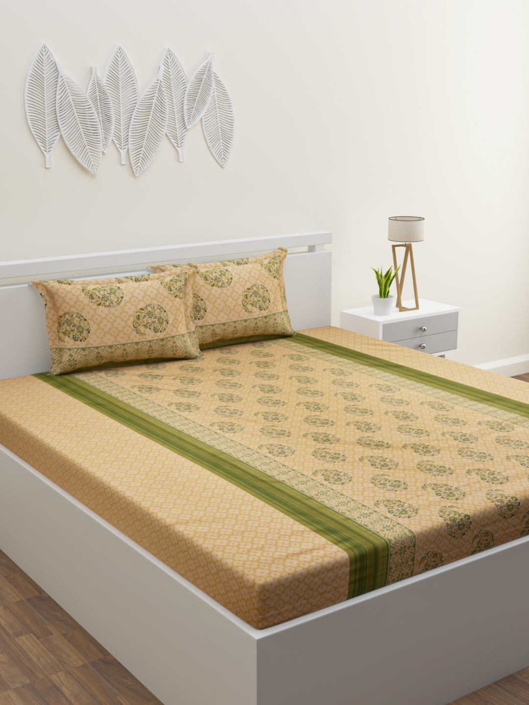 Vibgyor Collection 300 TC Bedsheet Set