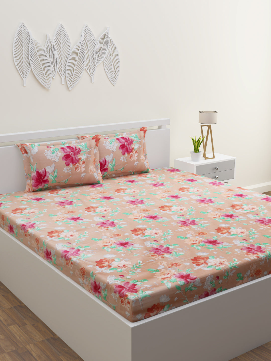 Reverie 220 TC Bedsheet Set