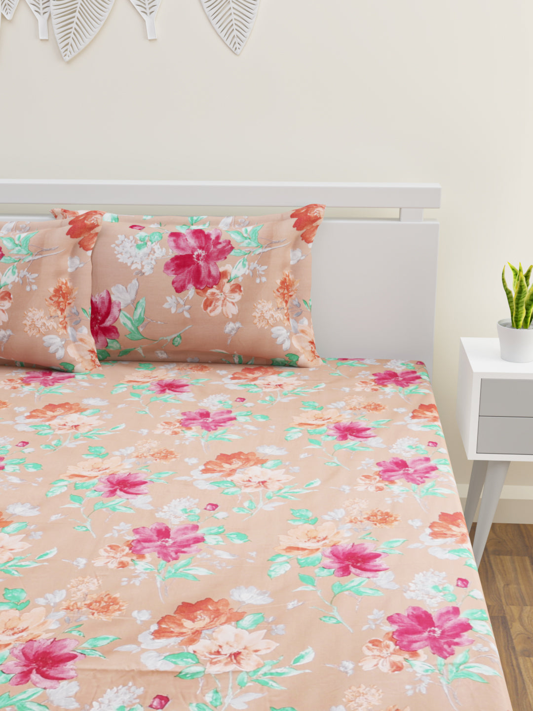 Reverie 220 TC Bedsheet Set