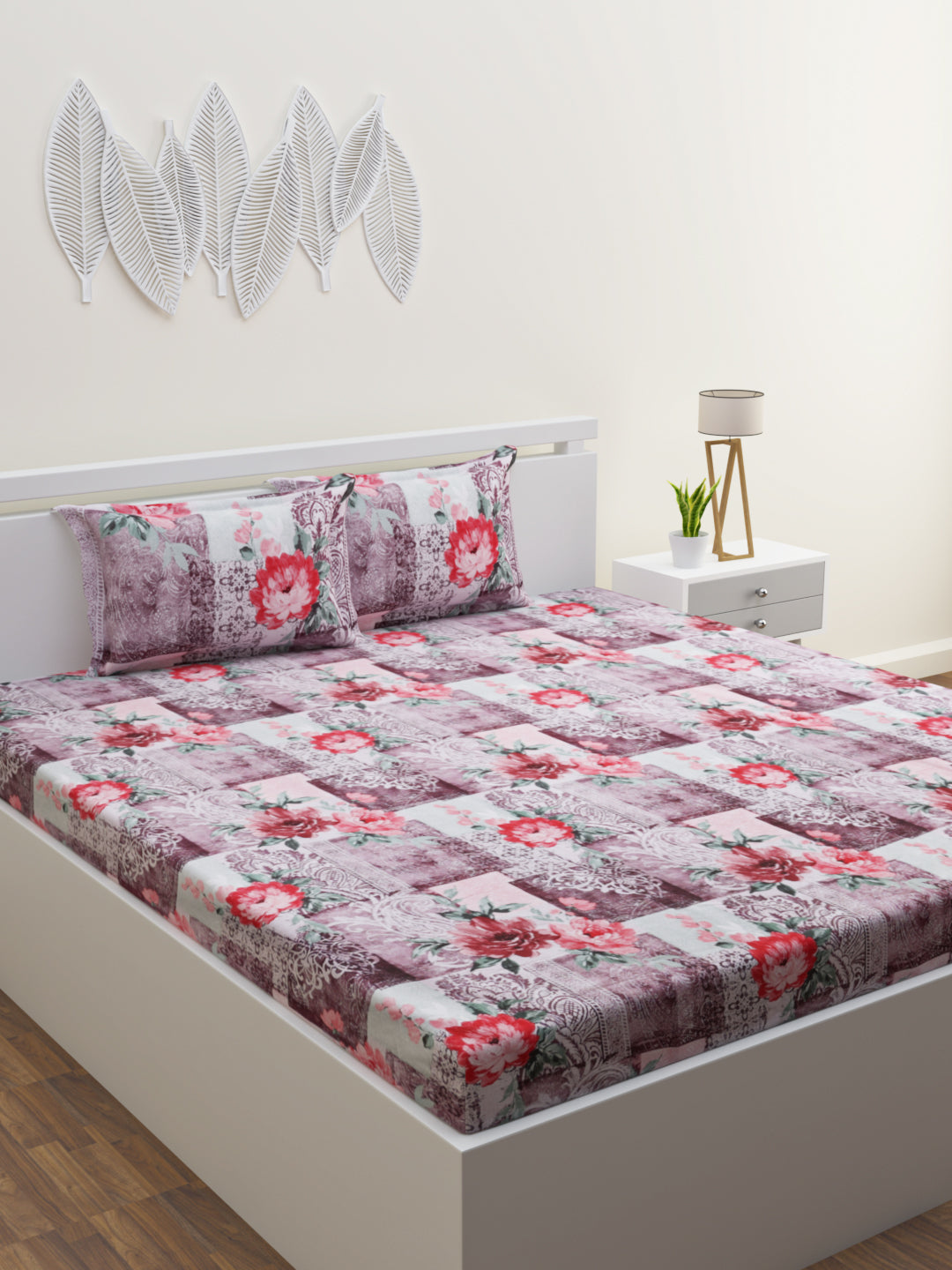 Juliet 220 TC Bedsheet Set