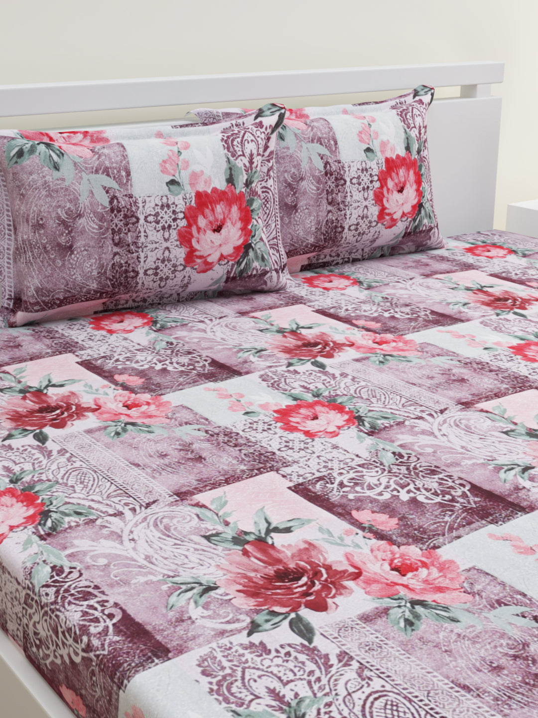 Juliet 220 TC Bedsheet Set