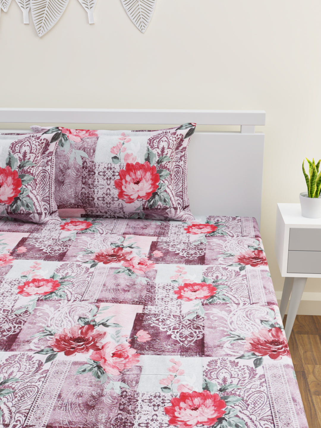 Juliet 220 TC Bedsheet Set