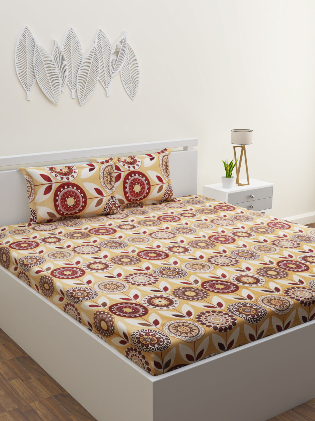 Mapleton 220 TC Bedsheet Set