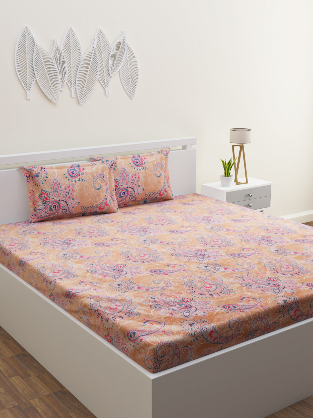 Bloomwick 220 TC Bedsheet Set