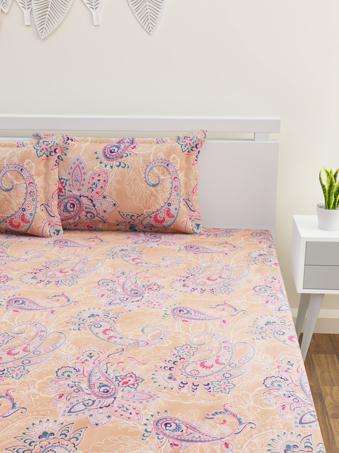 Bloomwick 220 TC Bedsheet Set