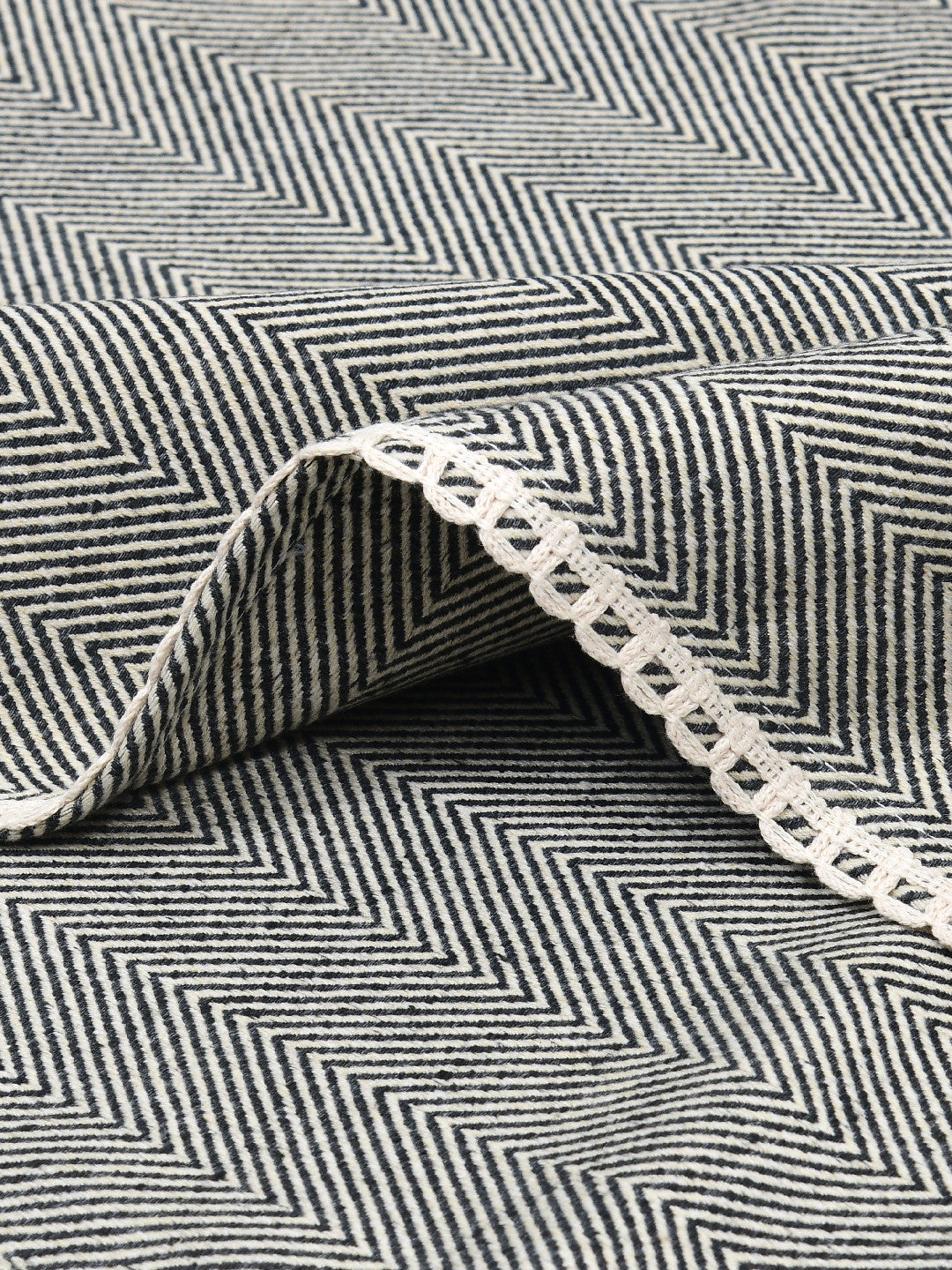 Portia Table Linen Collection - Table Runner - Dark Grey