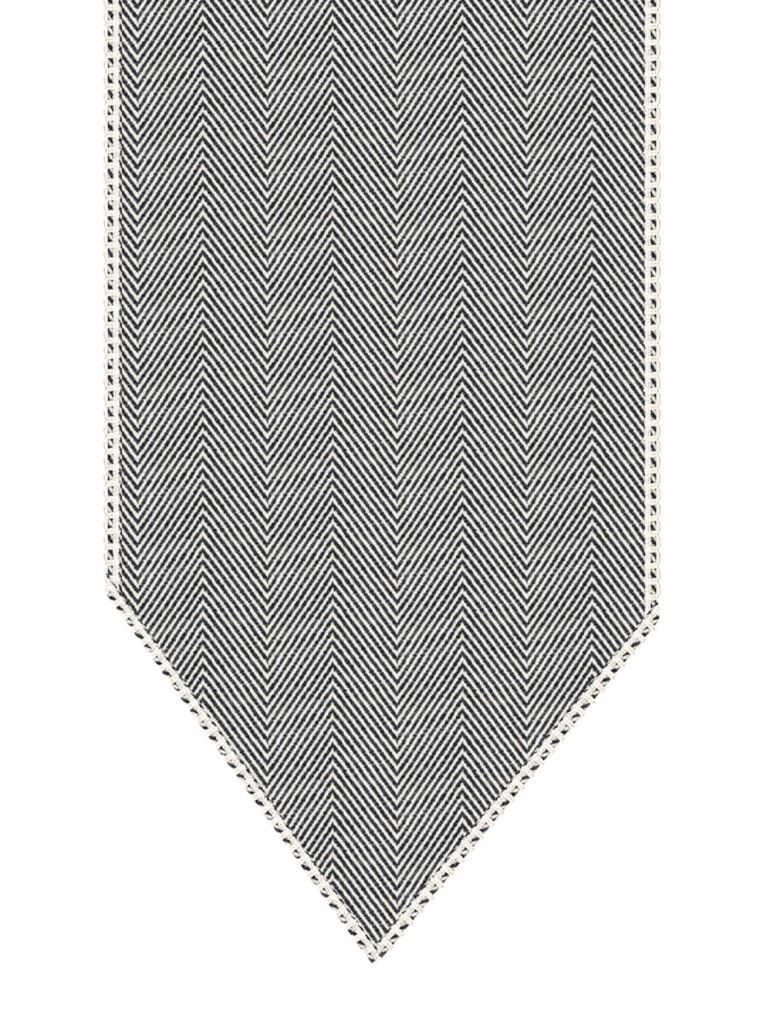 Portia Table Linen Collection - Table Runner - Dark Grey