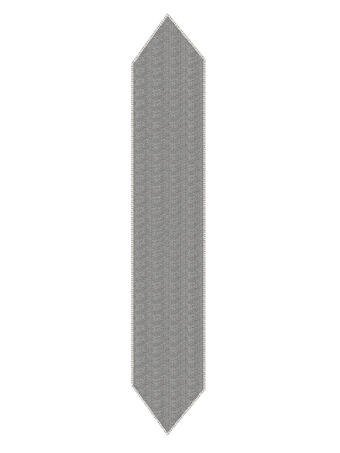 Portia Table Linen Collection - Table Runner - Dark Grey