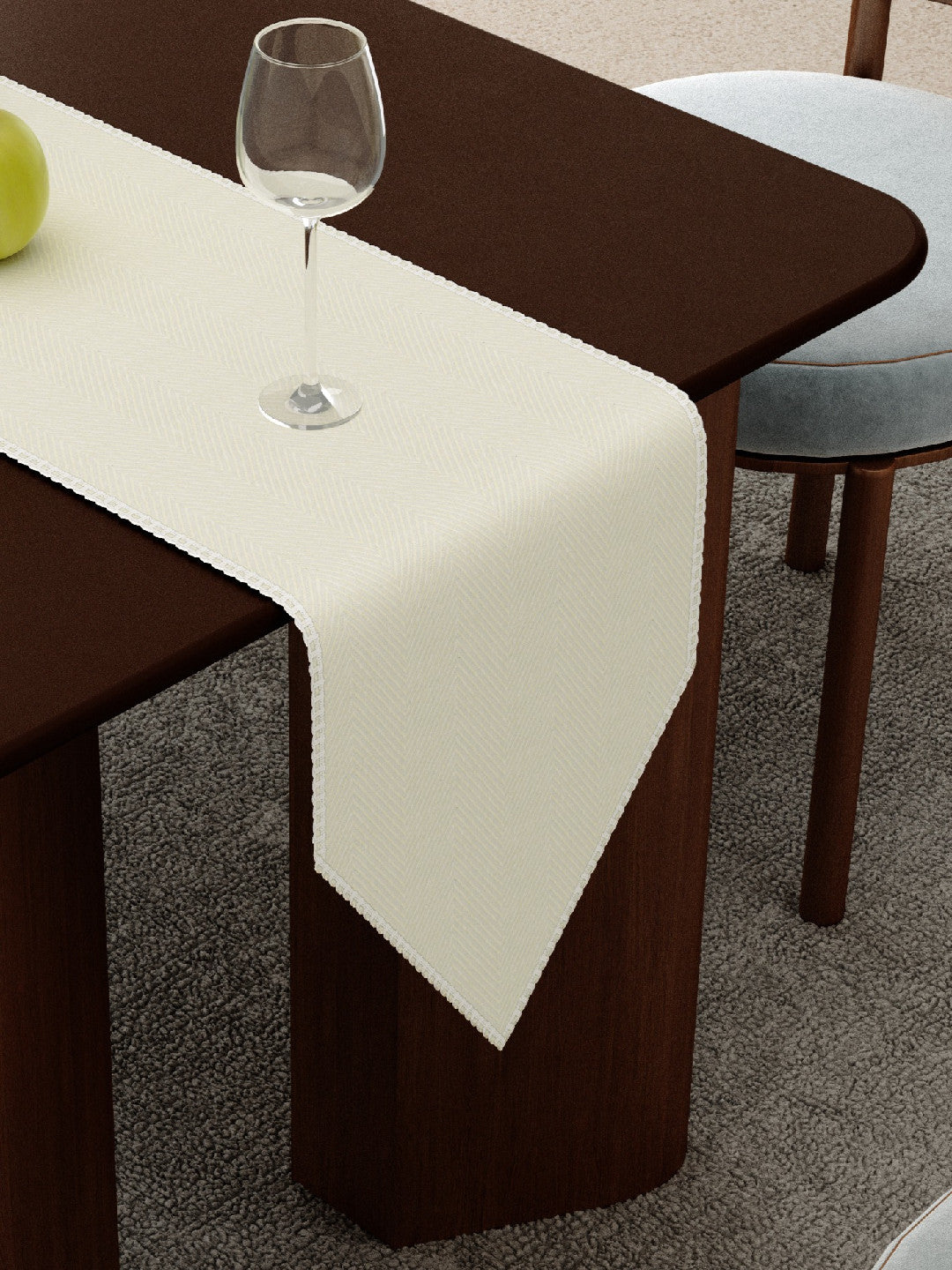 Portia Table Linen Collection - Table Runner - Natural