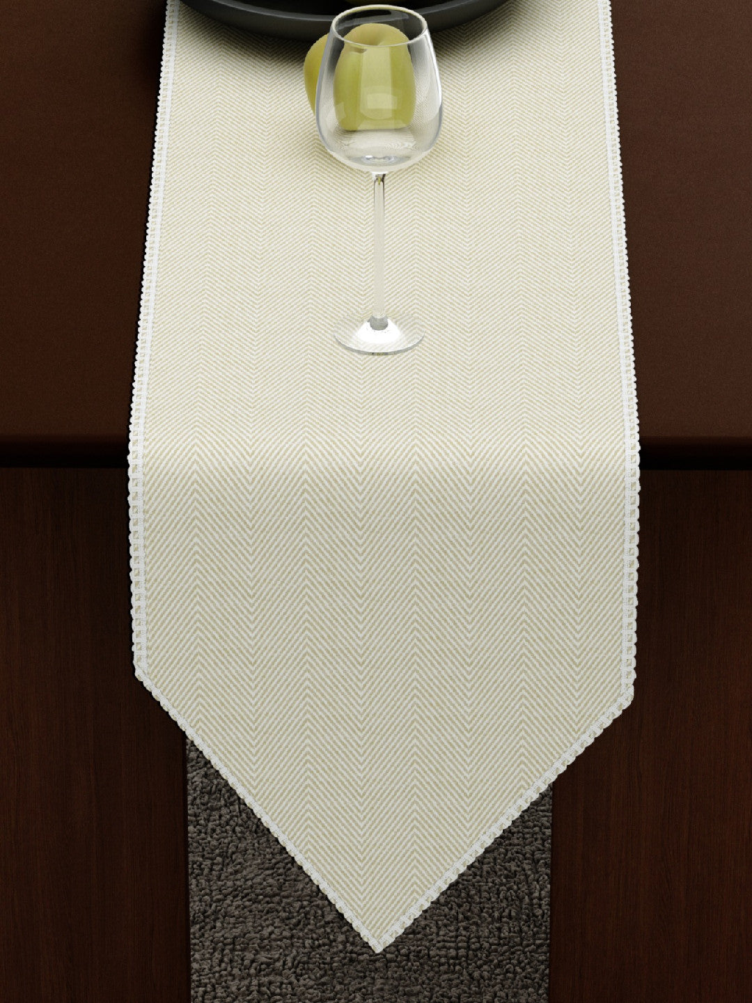 Portia Table Linen Collection - Table Runner - Natural