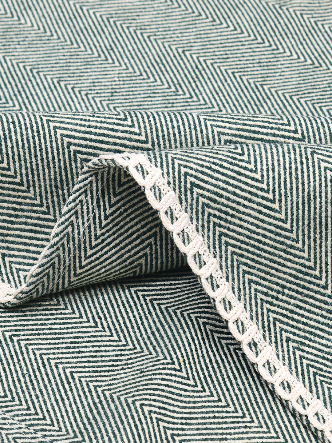 Portia Table Linen Collection - Table Runner - Green