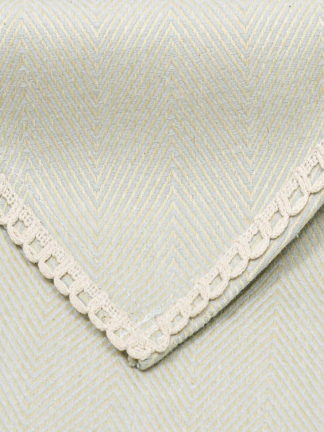 Portia Table Linen Collection - Table Runner - Light Grey