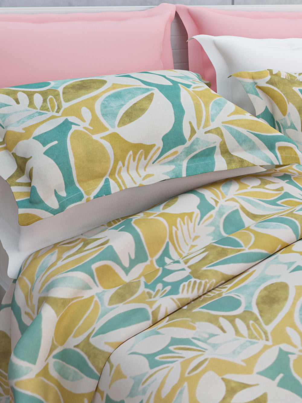 Lumari Cotton Bedsheet Set | Everyday Bedwear - Multi Color