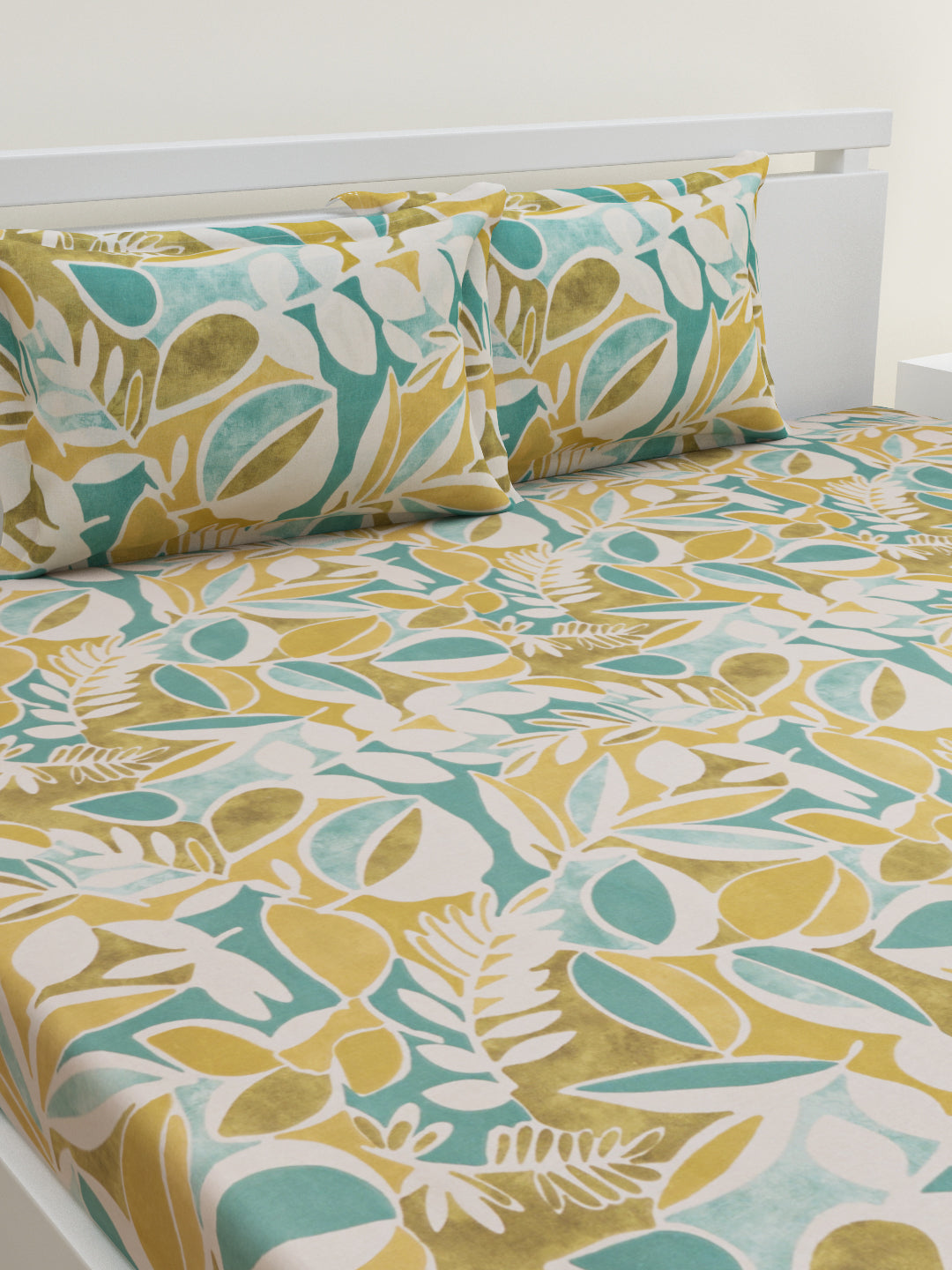 Lumari Cotton Bedsheet Set | Everyday Bedwear - Multi Color