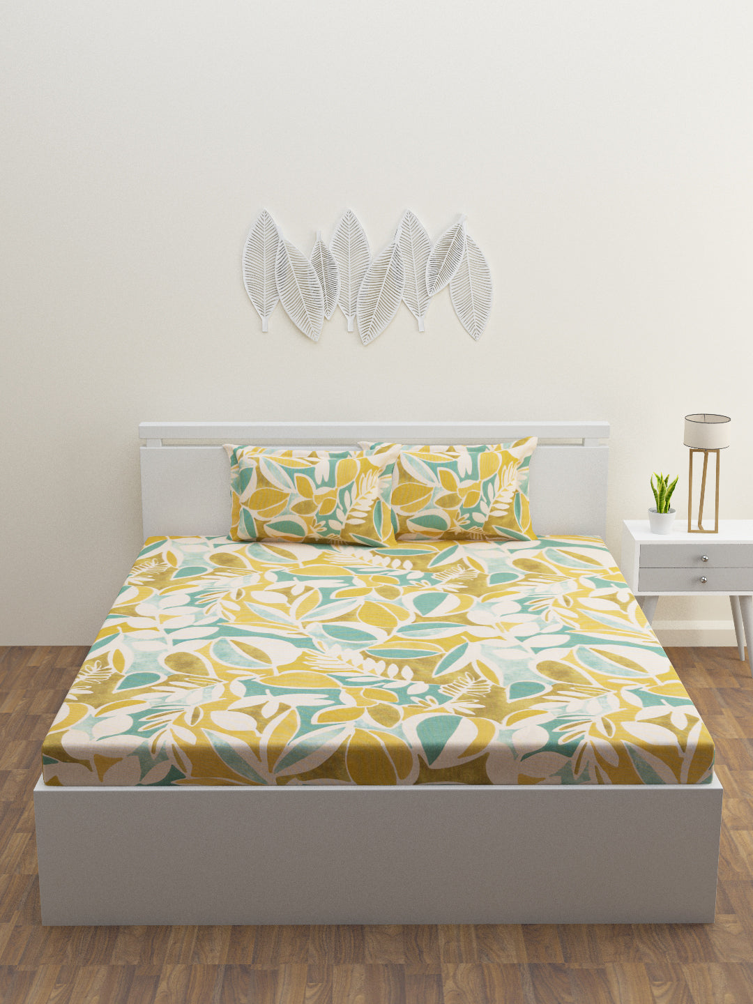Lumari Cotton Bedsheet Set | Everyday Bedwear - Multi Color
