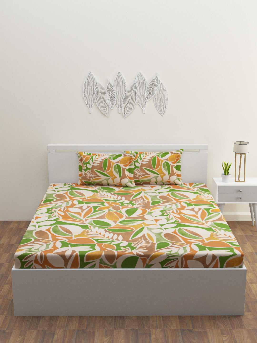 Lumari Cotton Bedsheet Set | Everyday Bedwear - Multi Color