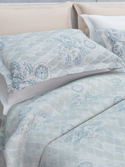 Nourah Cotton Bedsheet Set | Everyday Bedwear - Grey