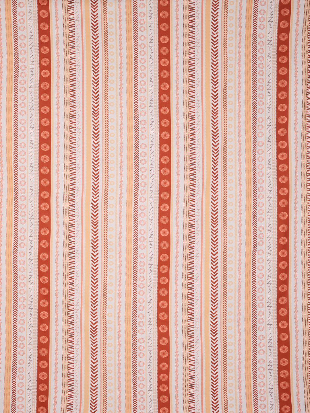 Tayra Cotton Bedsheet Set | Everyday Bedwear - Orange