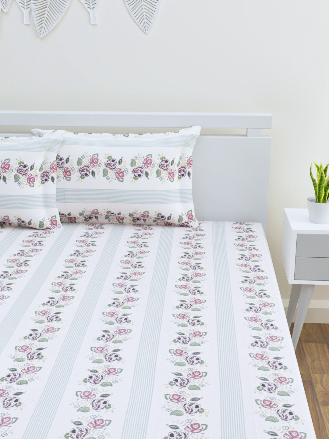 Briselle 144 TC Cotton Bedsheet Set
