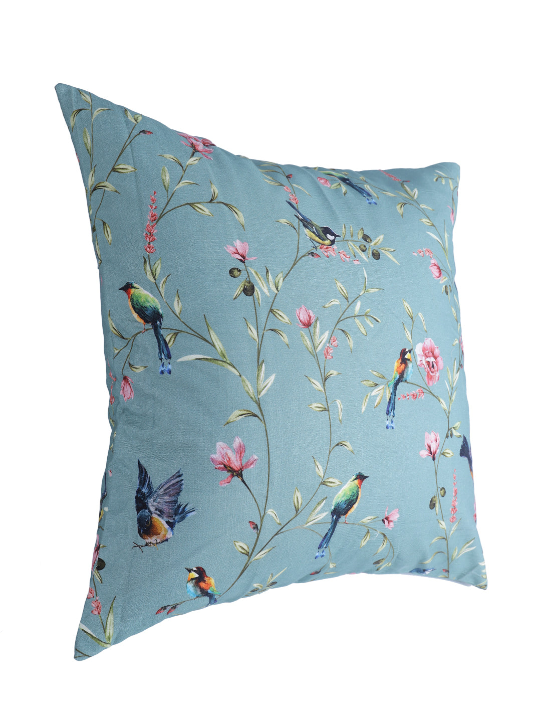 Vibgyor Cushion Cover Collection - Set of 2 - Robins - Green