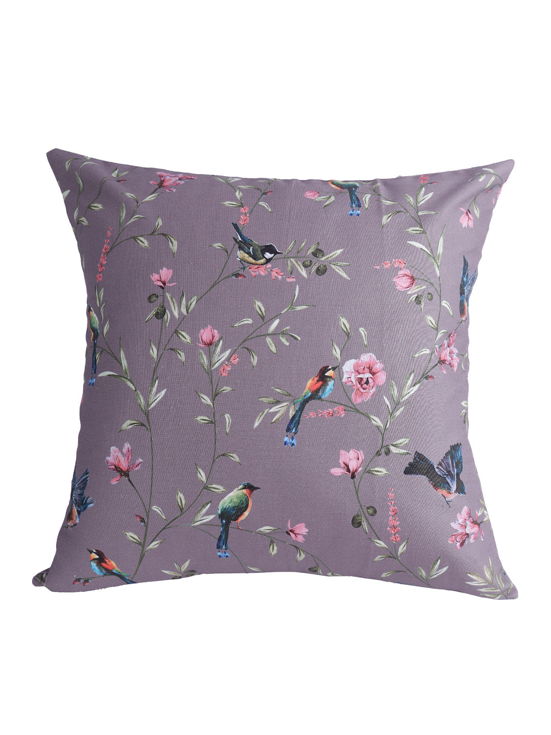 Vibgyor Cushion Cover Collection - Set of 2 - Robins - Brown