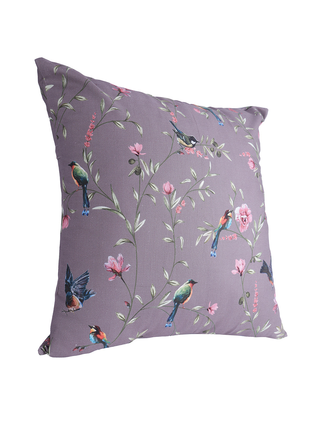 Vibgyor Cushion Cover Collection - Set of 2 - Robins - Brown